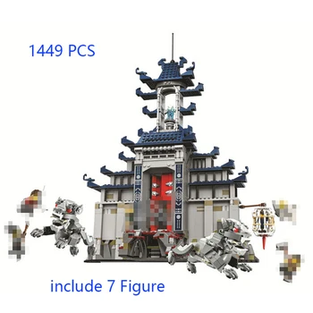 

Ninjagoed Temple of the Ultimate Weapon Building Blocks Kit Bricks Classic Movie Ninja Model Kids Toys For Children Gift