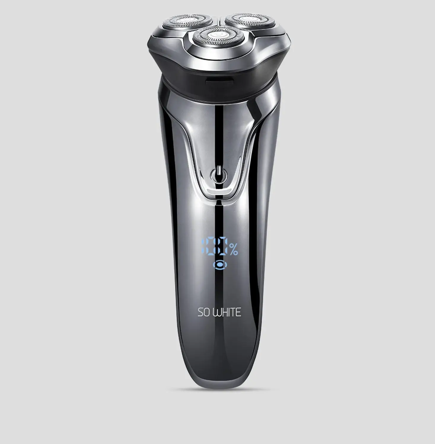 

XIAOMI SO WHITE ES3 Rechargeable Electric Shaver Razor Men Rotary Washable Beard Trimmer new