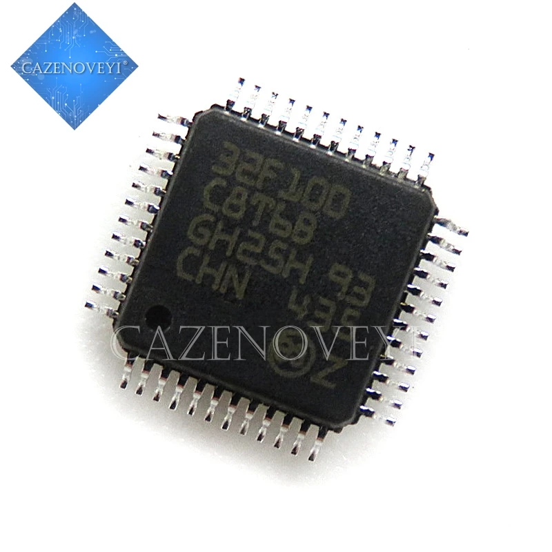 10 шт./лот STM32F103C8T6 STM32F100C8T6 STM32F100C8T6B STM32F100 LQFP 48 в наличии|Интегральные схемы| |
