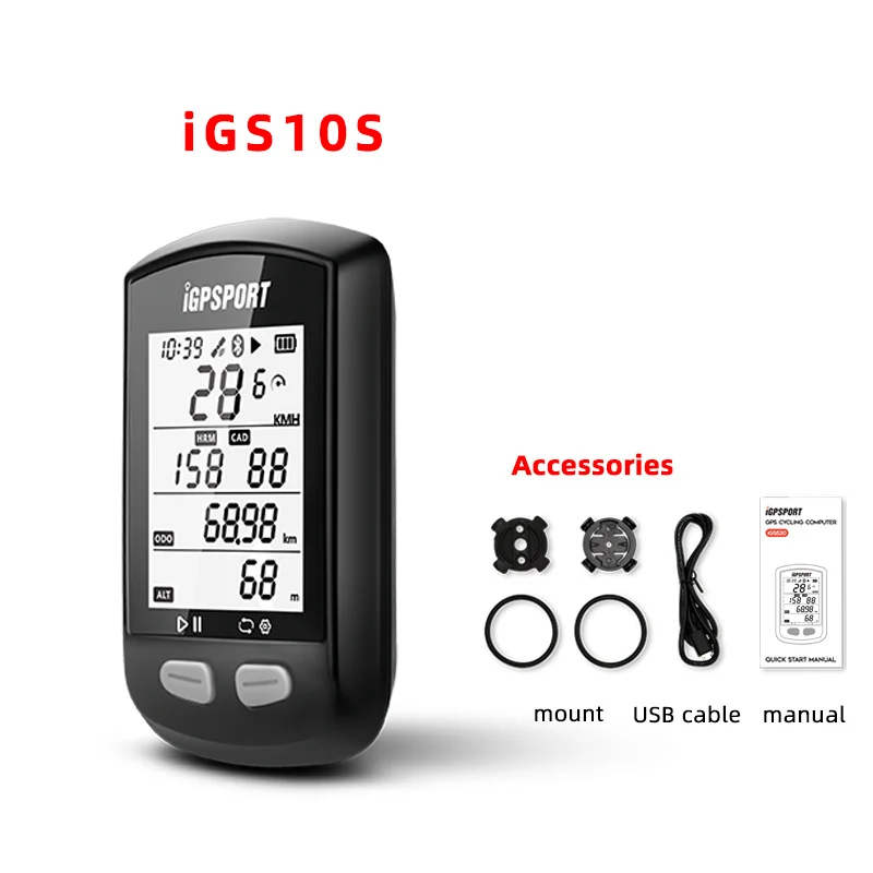 I GPS порт iGS10 S с поддержкой велосипедный компьютер i 10 s Дорожный/горный велосипед