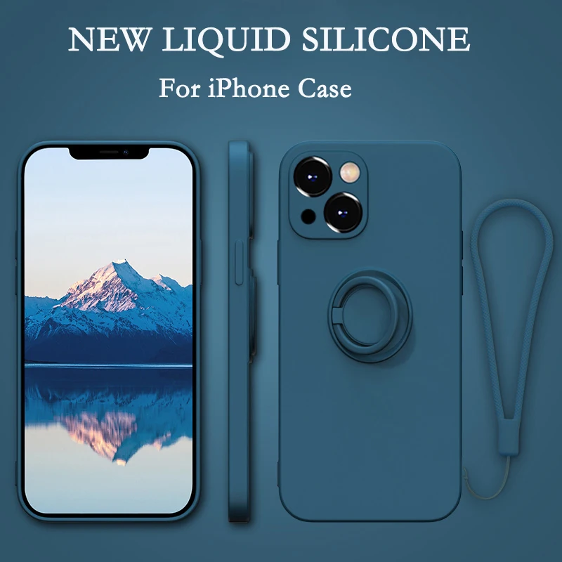Магнитный силиконовый чехол для iPhone 13 мягкий Pro Max 12 11 XR XS 7 8 Plus Mini | Мобильные