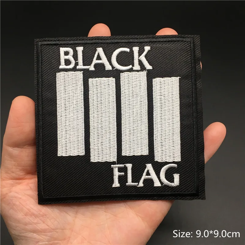 Band Rock Embroidered Patches on Clothes DIY Appliques Stripes Iron on Patches for Clothing Sewing Badges PUNK METAL MUSIC 