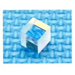 Divisor de haz polarizado PBS, lente transparente 630nm 660nm, divisor de haz polarizado, lente de cubo 10x10mm