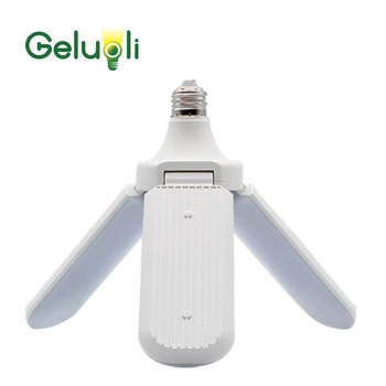 

Hang or Ceiling Mounted Three Panels 36W,45W Led Fan Blade Bulbs Warm white cool white