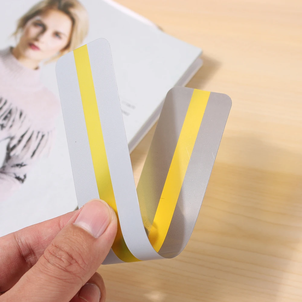 10 Pcs Reading Guide Strips Highlighter Colored Overlays Bookmark Read Strips For Dyslexia People Transparent PVC Gift for Child bookmarks stationery supplies