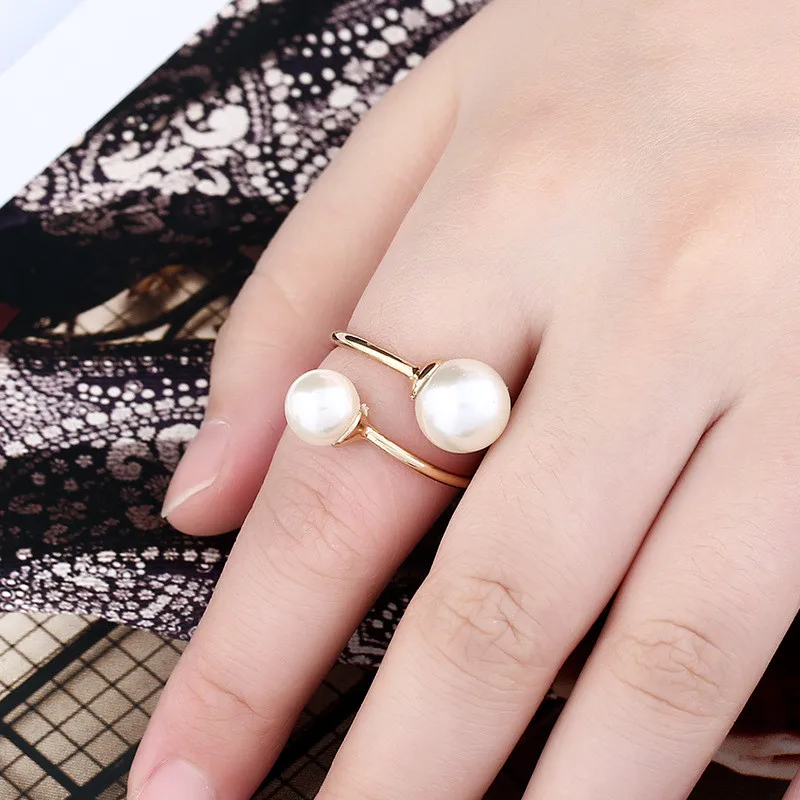 Цветок гриб жемчужные кольца для женщин ювелирные изделия обручальное кольцо для женщин Кристалл обручальные кольца для женщин Подарки Кольцо