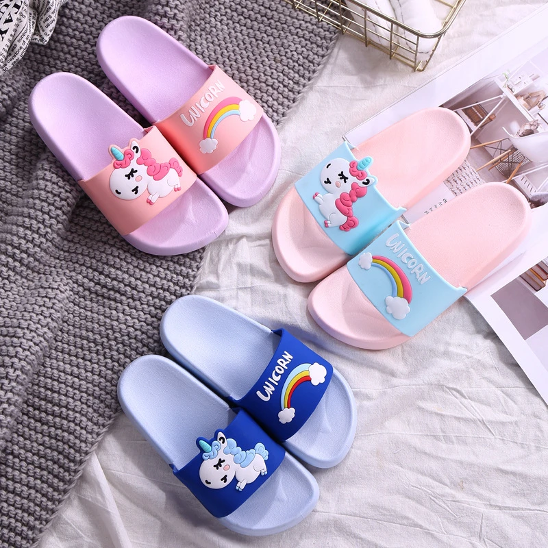 unicorn sandals girls