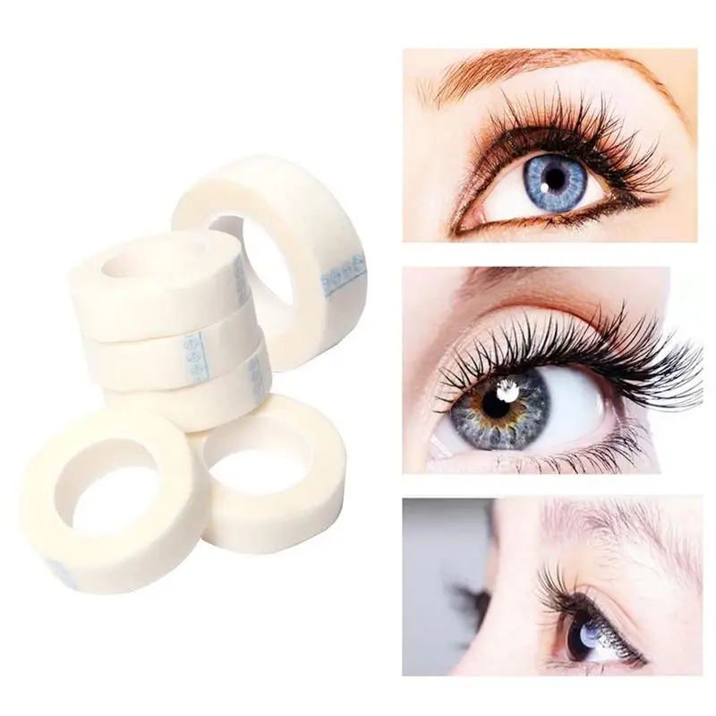 

Professional Eyelash Extension Lint Free Eye Pads White Paper Under Patches Tool for False Lashes Patch Medical Tape 1pc