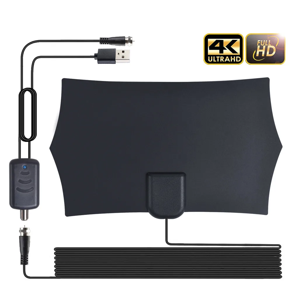 Антенна Kebidumei цифровая 200 миль HD Skylink 4K 1080P|Телевизионные антенны| |