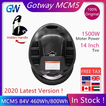 Billig Original Gotway Begode MCM5 Einrad Elektrische Selbst Balance Roller 84V 650wh 800wh Batterie 1500W Motor Skateboard Hoverboard
