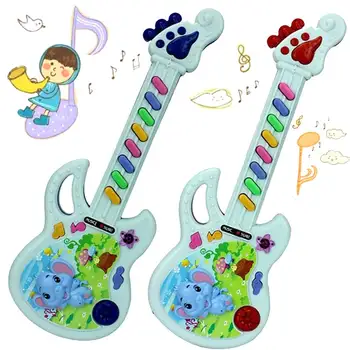 2020 Musical Educational Toy Baby Kids Children Portable Guitar Keyboard Developmental Cute Toy 4