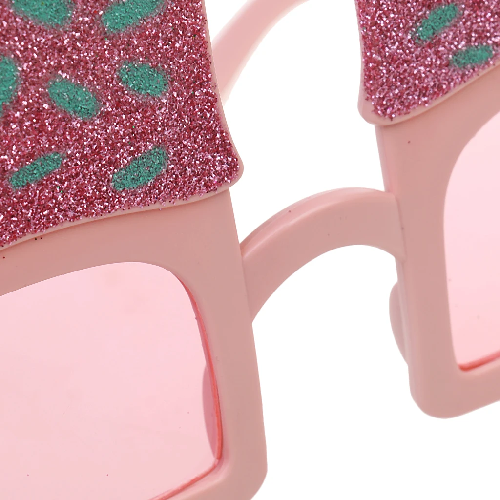 Glitter Ice Pop Lolly Sunglasses Fancy Dress Costume Party Glasses Shades for Kids Adult Fancy Dress Costume Cosplay Accessories