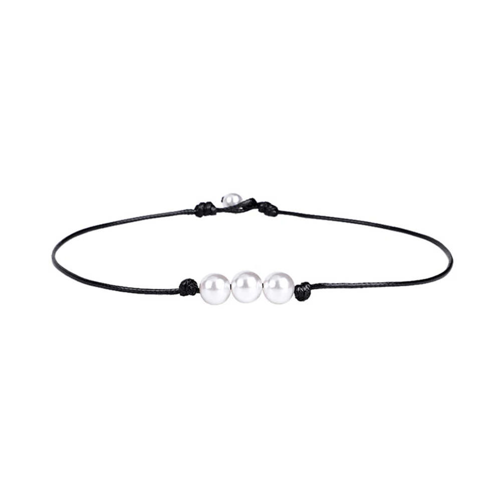 Новое поступление, Boho 4 шт./компл., жемчужный браслет, колье, ожерелье, костюм, ювелирные аксессуары для женщин, подарки для девочек, дропшиппинг