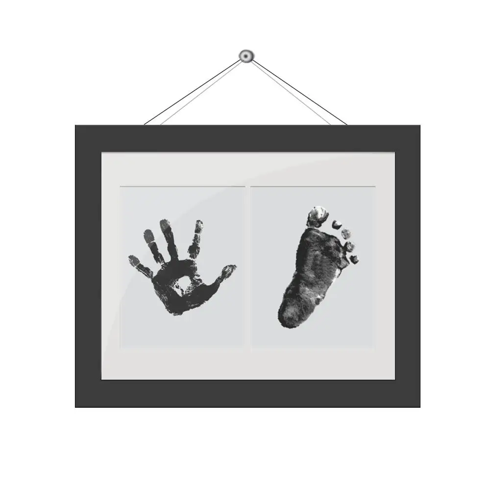 

New Infant Baby Handprint Footprint Newborn Imprint Hand Inkpad Watermark Baby Souvenirs Accessories Casting Clay Toys Kids Gift
