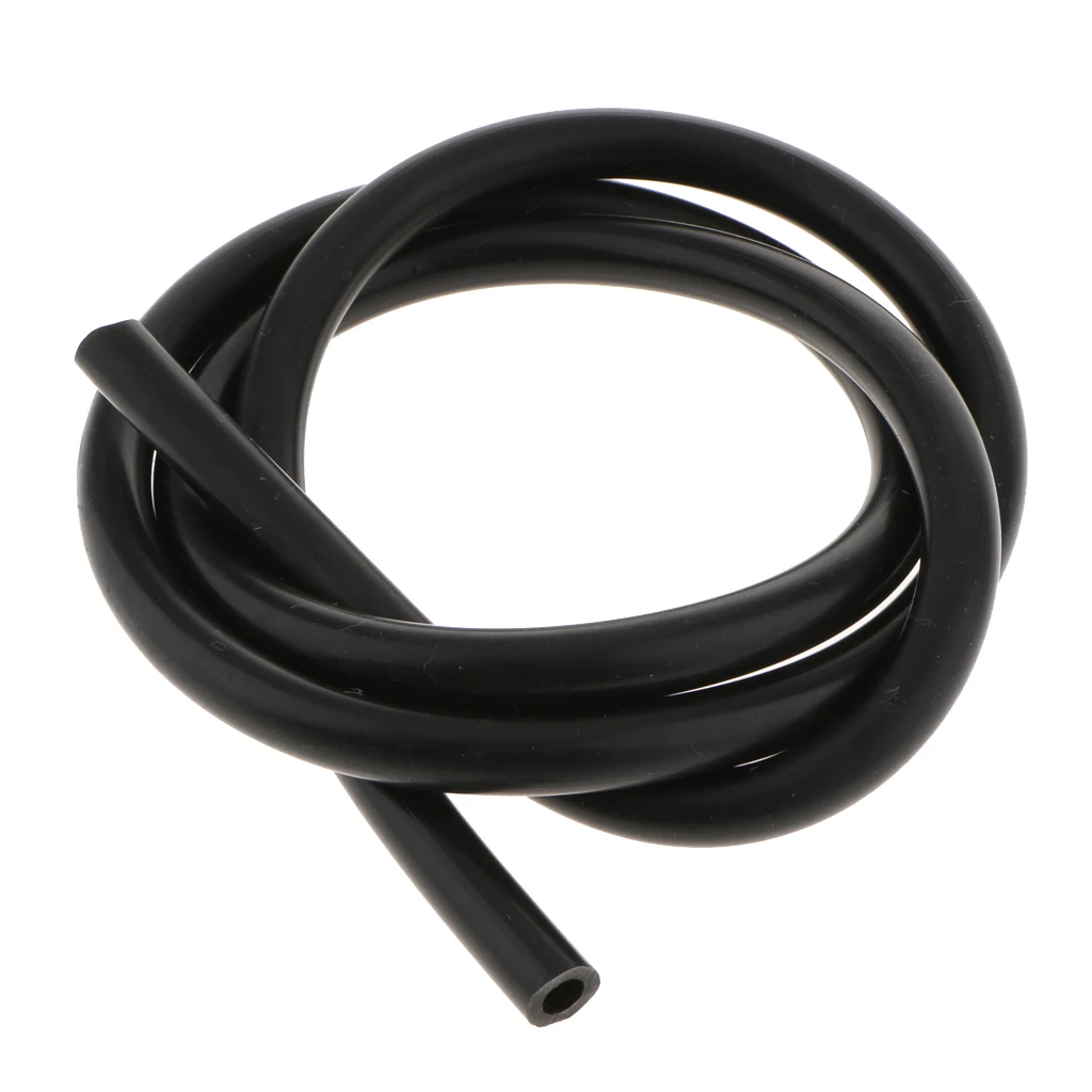 Perfeclan 8mm Silicone Vacuum Tube Hose Silicon Tubing 1.5M Black
