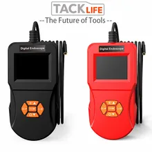 TACKLIFE цифровой промышленный эндоскоп 2,4 дюймов HD экран 8 светодиодов бороскоп со змеиной инспекционной камерой Ручной эндоскоп