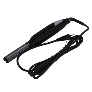 

10mm Small Flat iron Fast Heating Negative Ion Ceramic Flat Iron Curling Iron Hair Straightening Iron Small Wave Hair Iron EU Pl