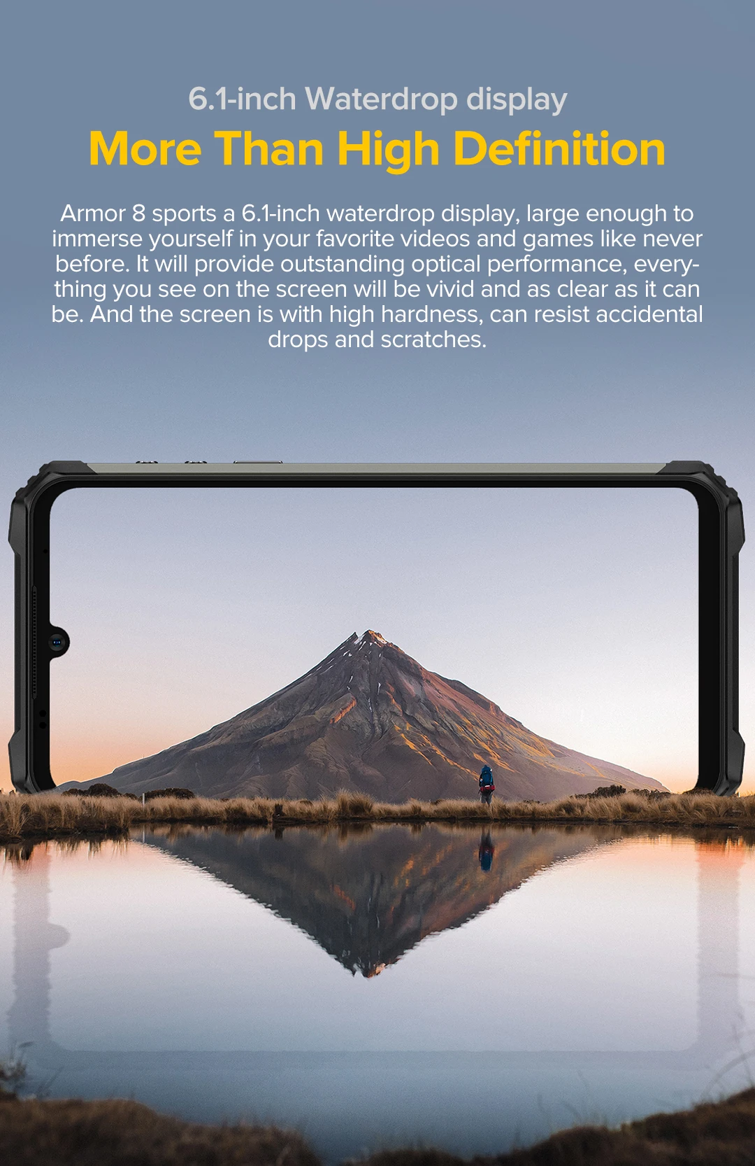 Ulefone Armor 8 Rugged Mobile Phone NFC Android 10 Helio