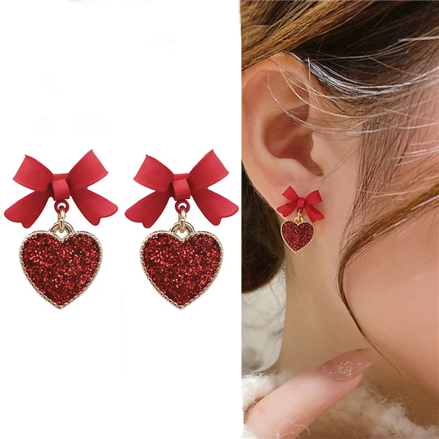 Lot de 4 boucles d'oreilles 'Noël