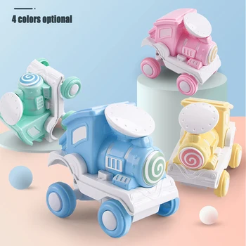 

Children Inertia Car Toy 360 Roll Over Stunt Press Train Model Gift Vehicle