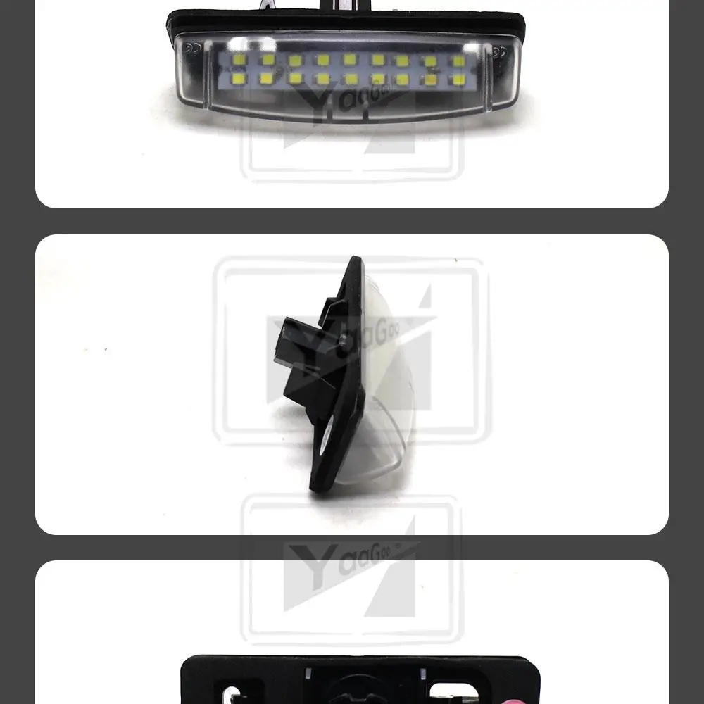 YaaGoo для Toyota для Lexus RX IS ES GS Camry Aurion Avensis Verso Prius Previa-Acr50 GSR50 светодиодный светильник номерного знака