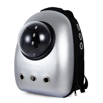 

Astronaut Bubble Transparent Outdoor Carrying Dog Cat Travel Bag Breathable Space Capsule Pet Carrier backpack For Small Cat Dog