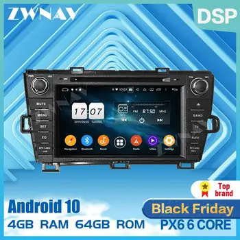 

2 din IPS touch screen Android 10.0 Car Multimedia player For Toyota Prius RHD 2009-2015 BT audio stereo WiFi GPS navi head unit