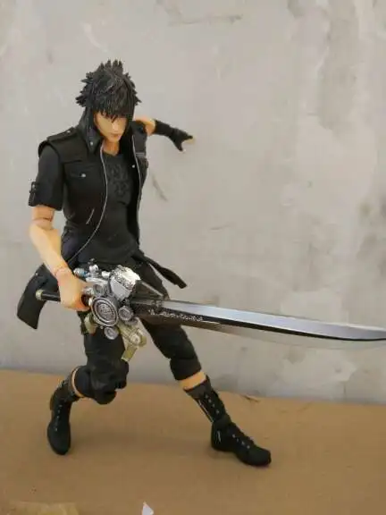 Final Fantasy Square IX XV Play Arts экшн-фигура Kai Noctis Lucis без коробки недорогая доставка до