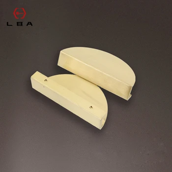 

LBA Semi-circular solid Chinese copper cabinet handle and drawer furniture cabinet wardrobe handle bookcase door pull