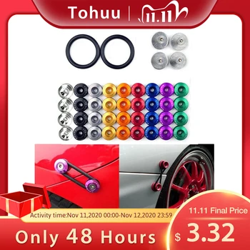 

Car Front And Rear Bumper Hatch Fixing Buckle Nuts And Bolts Auto Replacement Parts Reinforced Surrounding Pad