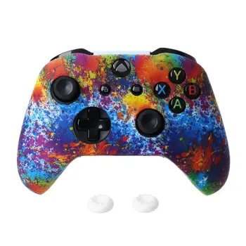 

1Set Silicone Protective Case Cover Grips Cap for XBox One X S Gaming Controller