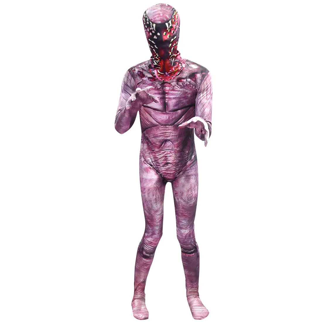 Мужской костюм для косплея для мальчиков, страшный костюм для мужчин, одежда для Хэллоуина, маска C53442AC - Цвет: 851 costume