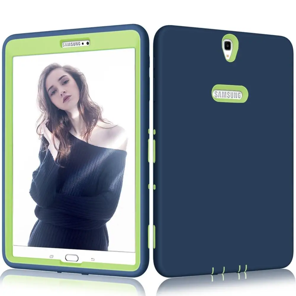 

Silicone Protective Skin Back Case Cover For Samsung Galaxy Tab S3 9.7 T820 T825 Tablet Case Funda Cover+Stylus Pen+Gift.