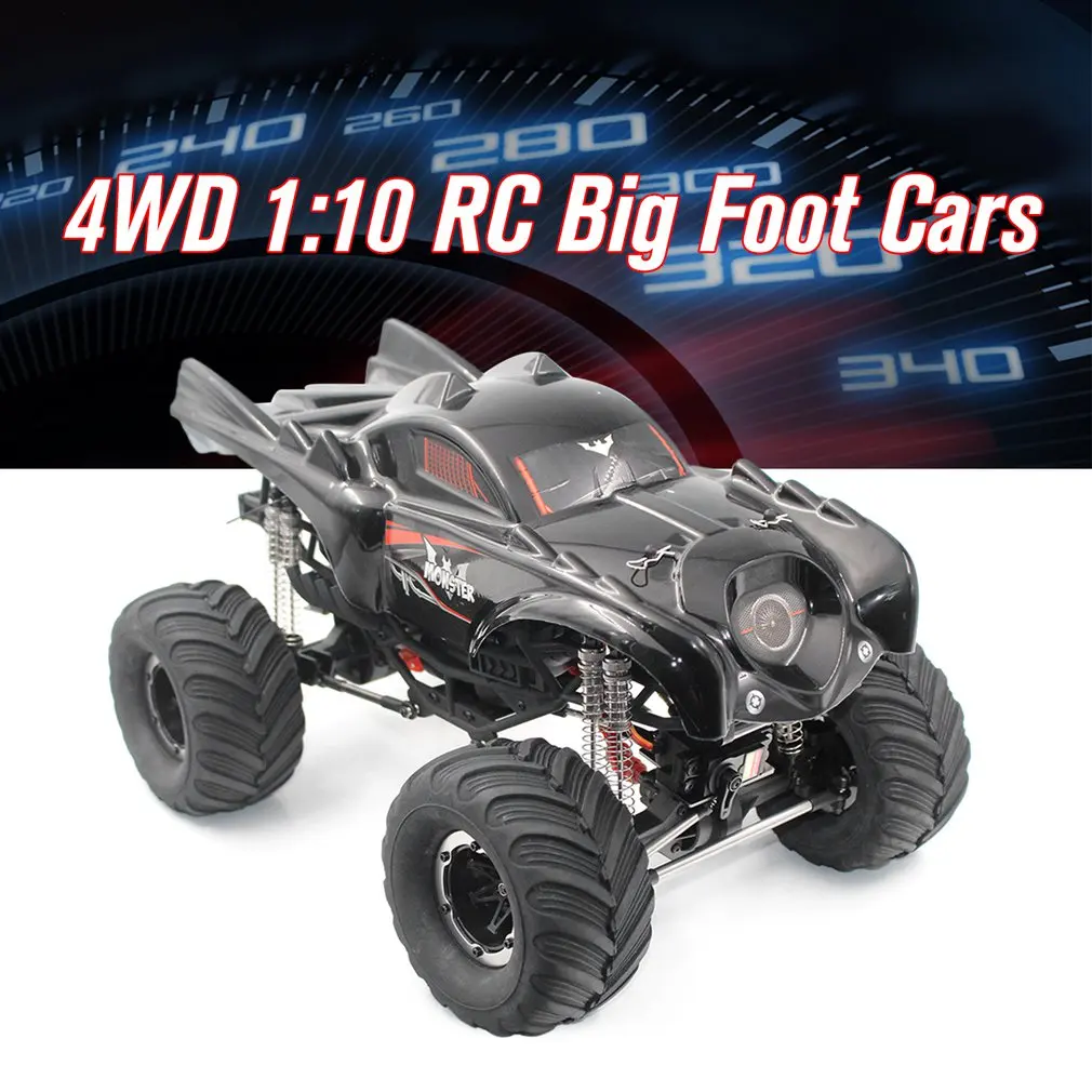 1096 1:10 2,4G 4WD RC Гусеничный автомобиль бесщеточный пульт дистанционного управления внедорожный большой ножной автомобиль модель RTR игрушка для детей подарок