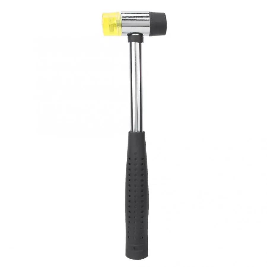Guitar Fret Hammer Anti-Slip Multifunctional Double Head Rubber Plastic DIY Hand Tool