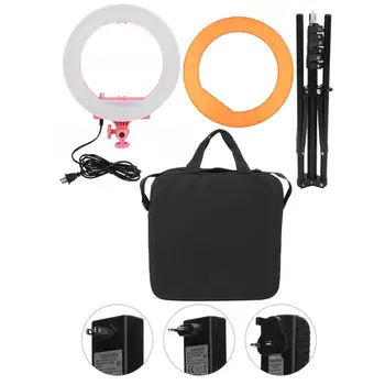 

led ring light 12in 160PCS Ring light Dual Color Temperature 3200-5500K High CRI 95+ for Makeup Live Photography studio light