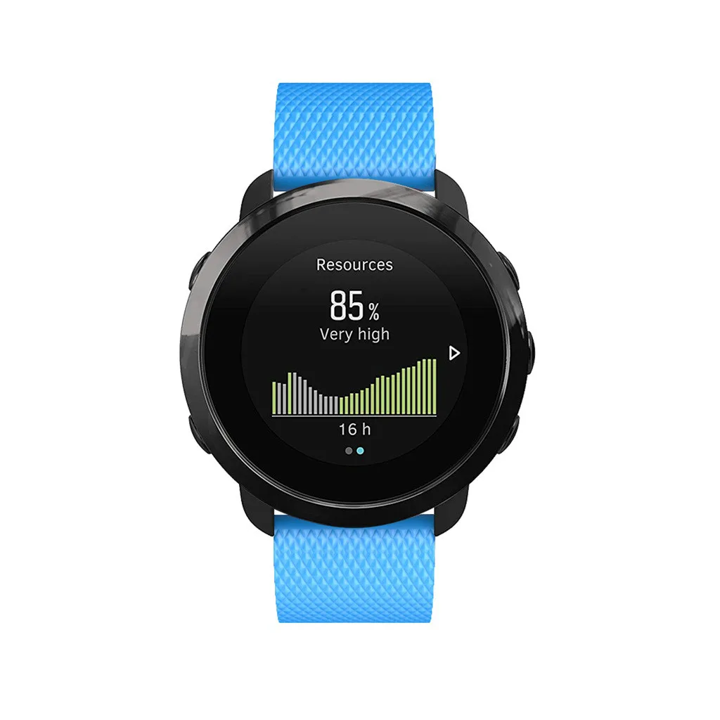 Спортивный мягкий силиконовый браслет наручный ремешок для SUUNTO 3 фитнес-часы 42 мм замена Смарт-часы ремешок Браслет ремешок#20