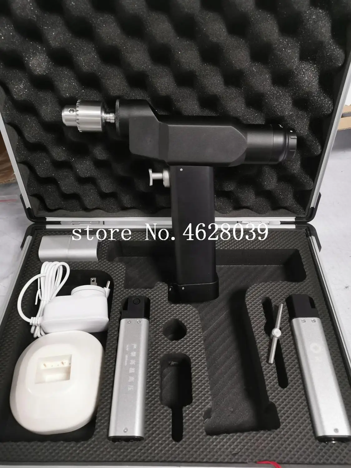 New Medical Electric Orthopedic Bone drill Surgical hollow drill-Cannulated Bone Drilling two batteries fast shipping