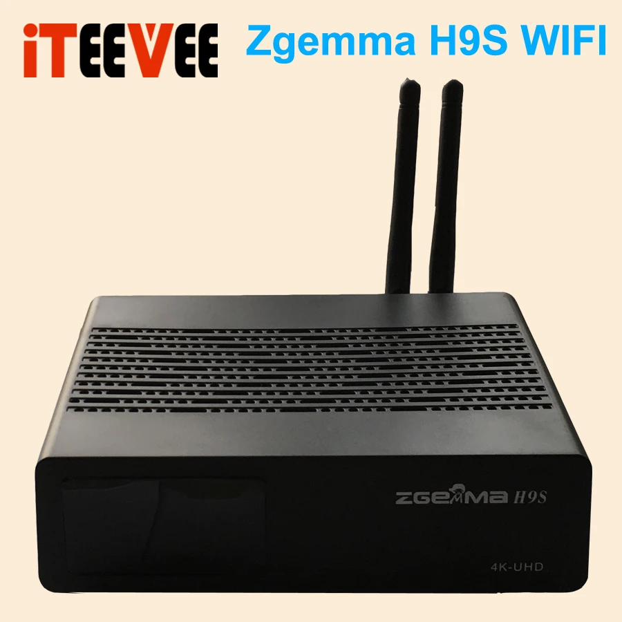 ZGEMMA H9S bulit in 300M WIFI DVB S2X мультипотоковый 4K UHD спутниковый ресивер с поддержкой