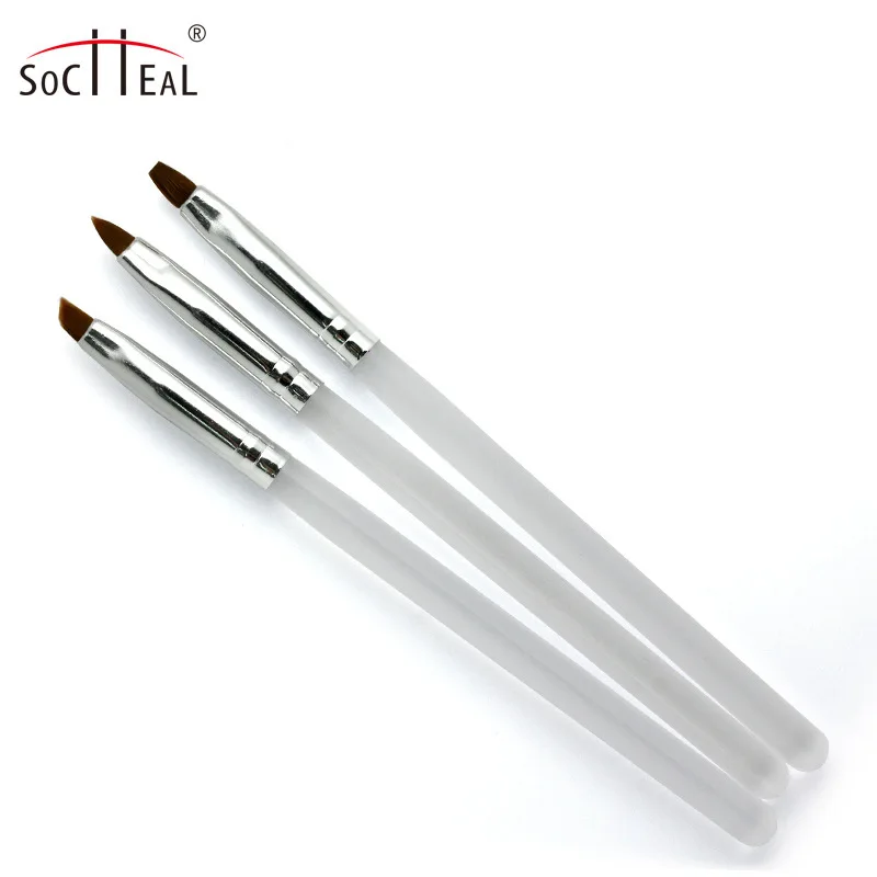 3-Pack тусклый лак прозрачный стержень ручка для маникюра стоячий Набор | Красота и