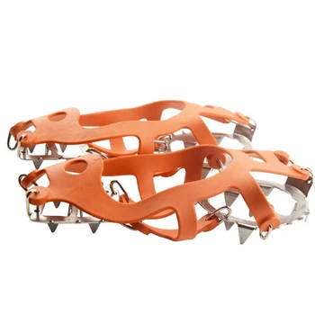 

BEAU-18 Teeth Ice Gripper Spike for Shoes Anti Slip Climbing Snow Spikes Crampons Cleats Chain Claws