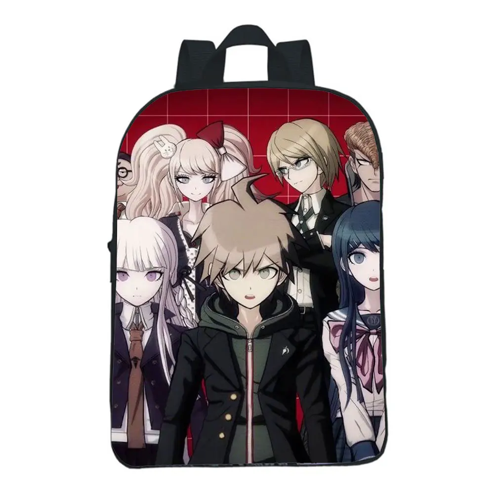Fashion Game Danganronpa Backpack Kids Kindergarten Bags Toddler Cartoon Rucksack Girls Boys Daily School Bag Mochila