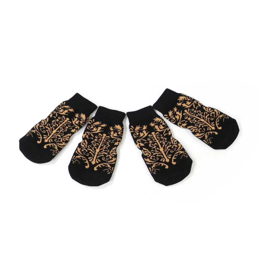 New extra large pet socks Alaskan pine lion Golden hair samo socks big dog foot cover non-slip warm
