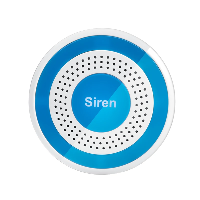 Cena 433mhz bezprzewodowy dźwięk i światło syreny 100dB syrena stroboskopowa dla PG103 106 107 W2B W3B W4B bezpieczeństwo w domu WIFI alarm gsm system panelowy