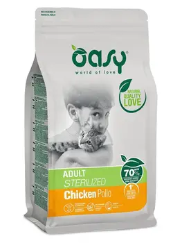 

Oasy dry cat for sterilizer. Кошек-1, 5 kg x 1 PCs