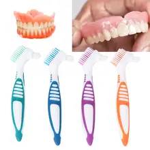 Зубная щетка 4 шт. щетка для зубных протезов многослойная щетина Ложные зубы чистящие инструменты для чистки зубов Уход за полостью рта бамбуковая зубная щетка