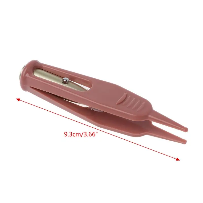 Baby Flashlight Dig Booger Clip Infants Clean Ear Nose Navel Visible Safety Tweezers Safe Forceps Cleaning Supplies nose cleaning tweezers nasal tweezer cleaning tweezers