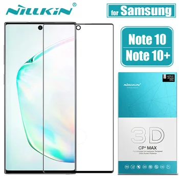 

for Samsung Galaxy Note 10 Plus Pro 5G Glass Screen Protector NILLKIN 3D Full Glue Cover Tempered Glass for Note10 Pro Note 10+