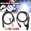 300A Groud Welding Earth Clamp Clip Set For MIG TIG ARC Welding Machine 1.5M Cable Manual Welder Grip Tool 2