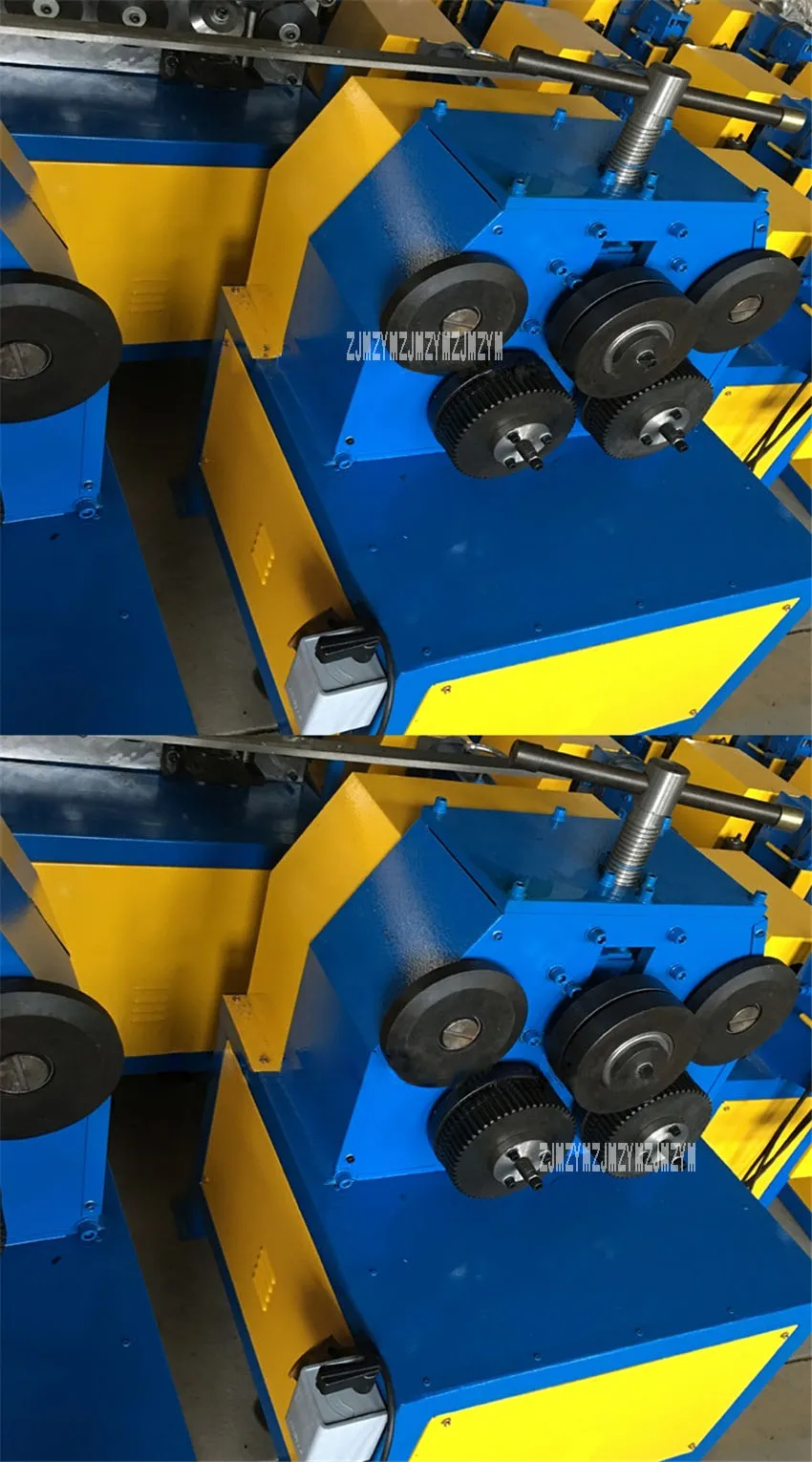 JY-50 Small Angle Iron Round Bending Machine Angle Steel Bending Machine Pipe Roller Steel Rolling Bending Machine 220V/380V 3KW